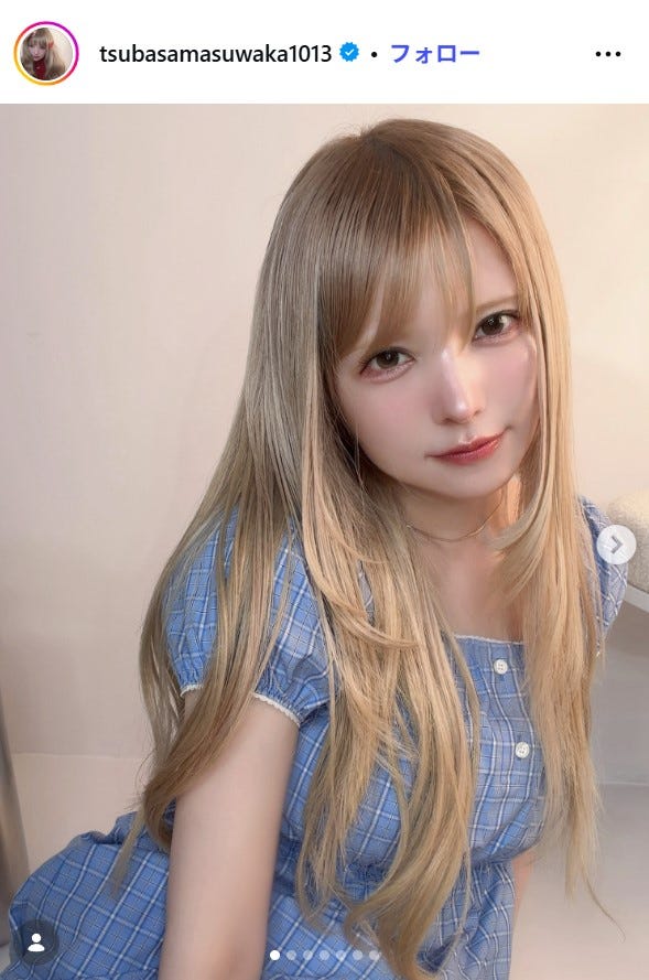益若つばさInstagramより