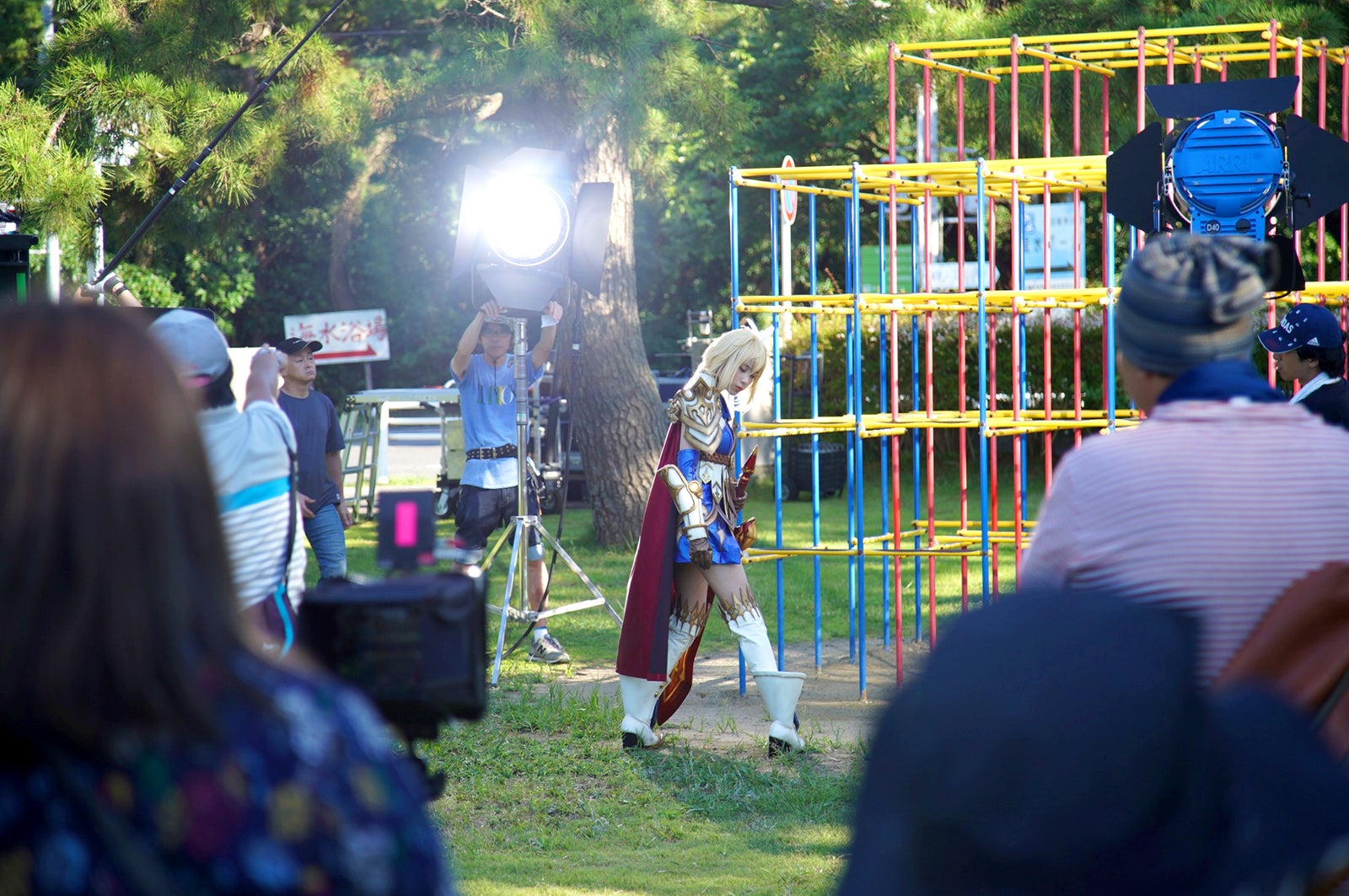 CMメイキング（提供写真）