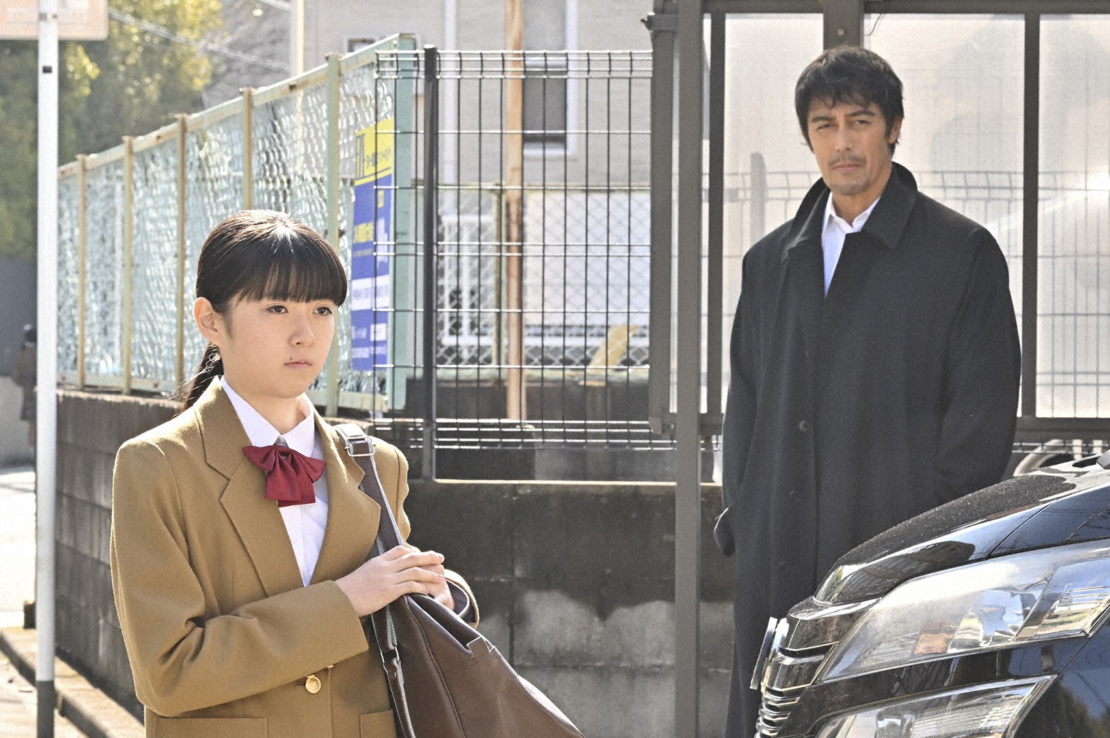 堀越麗禾、阿部寛「キャスター」第4話（C）TBS