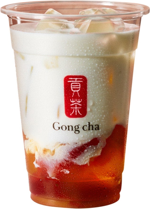 カラマンシー（ピーチ＋こんにゃくゼリー）／画像提供：ゴンチャ ジャパン