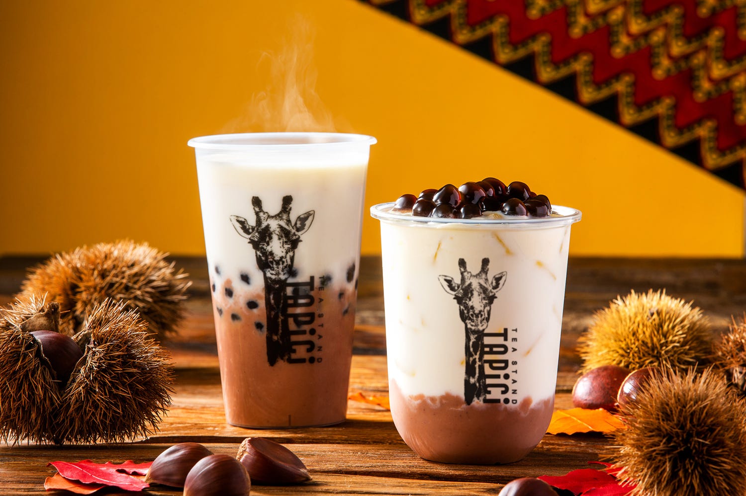 タピチ「マロンミルク」栗の優しい甘み×チーズミルクフォームが癖になる限定タピオカ