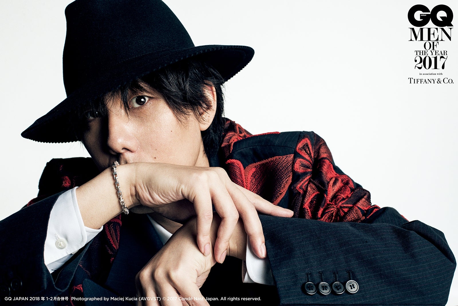 野田洋次郎（C）2017 Condé Nast Japan. All rights reserved. 