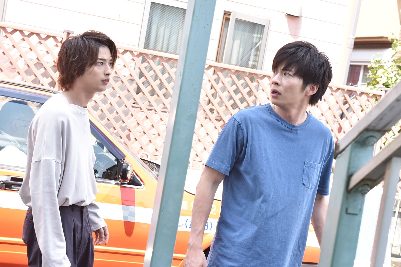 横浜流星、田中圭／「あなたの番です」第16話より（C）日本テレビ