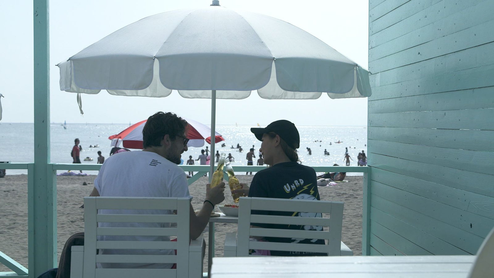 ジュゼッペ、愛華「TERRACE HOUSE TOKYO 2019-2020」18th WEEK （C）フジテレビ／イースト・エンタテインメント