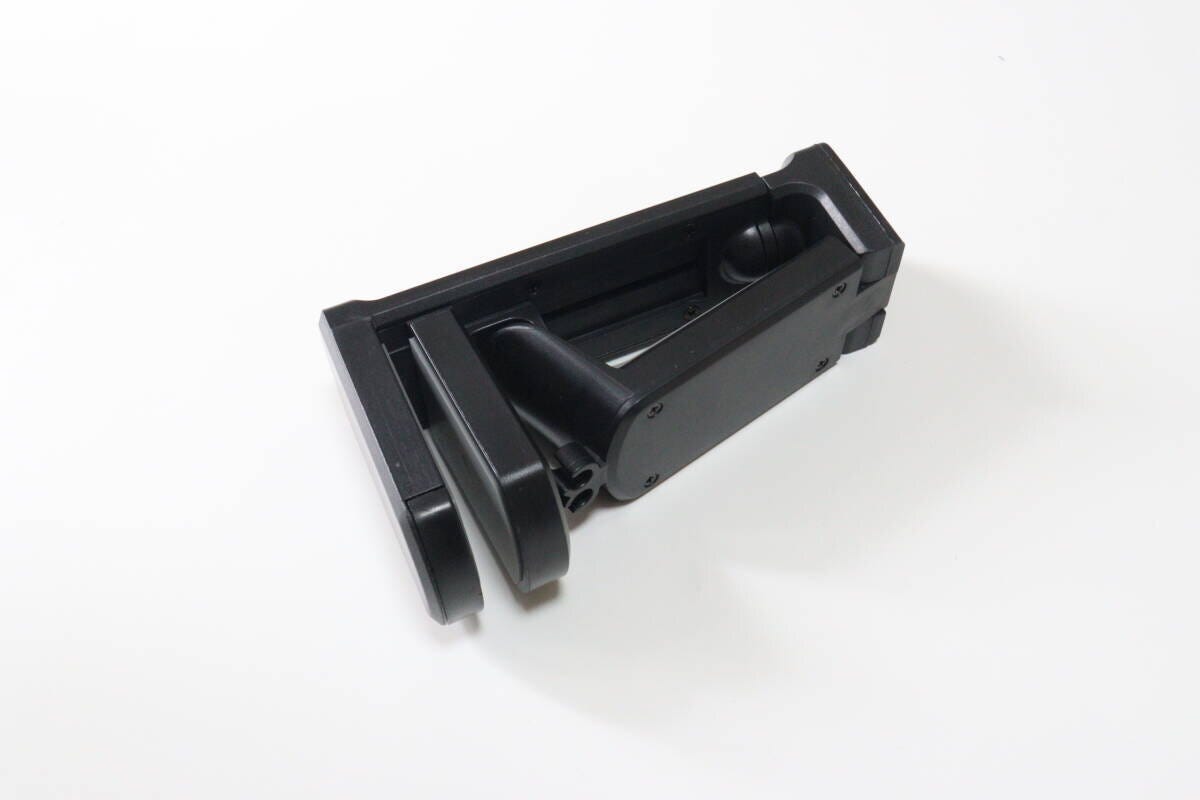 机下収納ヘッドホンホルダーブラック　コンパクト