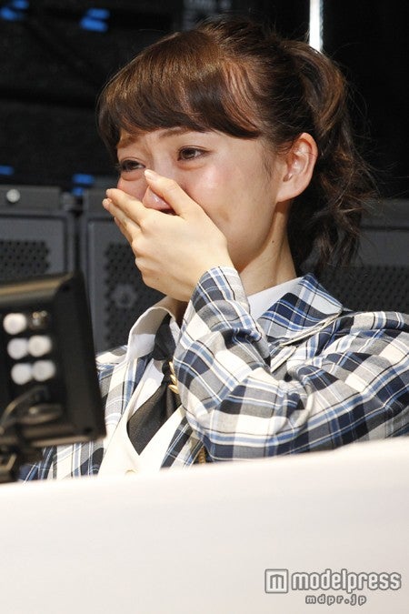 大島優子から涙があふれる ポスト大島決定 Akb48大組閣祭り モデルプレス