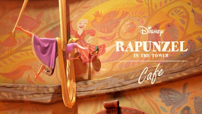 「塔の上のラプンツェル」OH MY CAFE（C）Disney