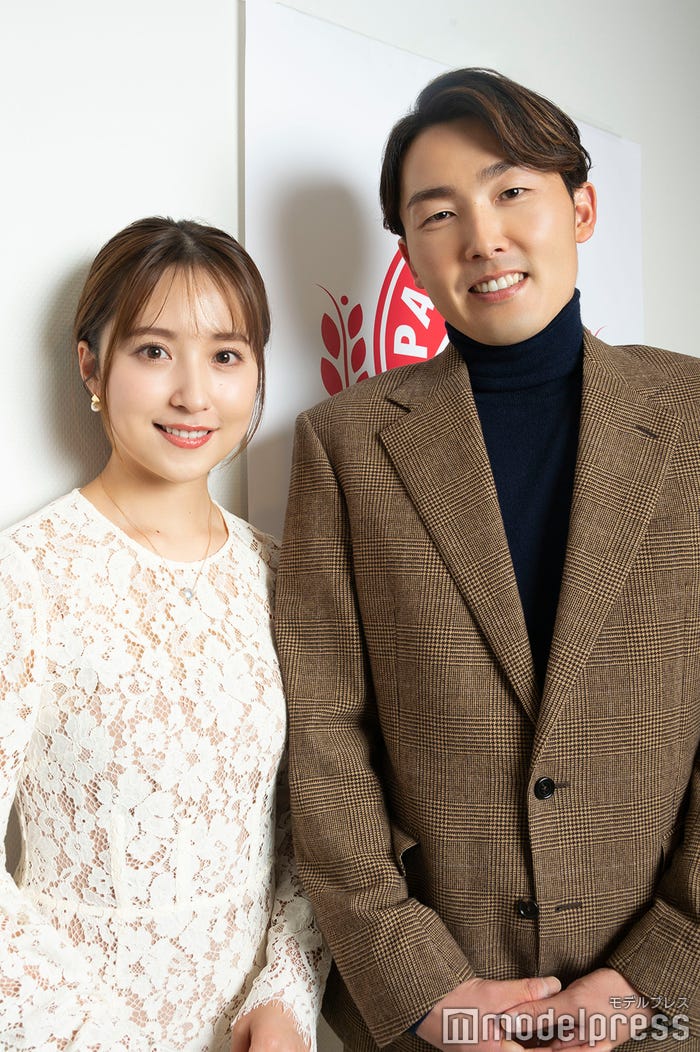 衛藤美彩、源田壮亮選手(C)モデルプレス