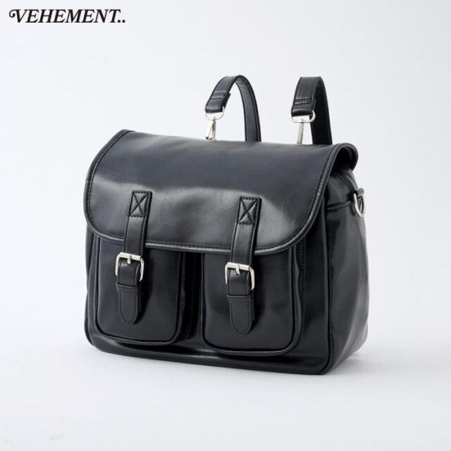 サッチェル型2WAYバッグ 2025しまむら冬高見え黒レディースサッチェル型2WAYバッグ