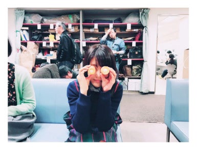 現在『ひよっこ』撮影中の有村架純／有村架純オフィシャルブログ（Ameba）より