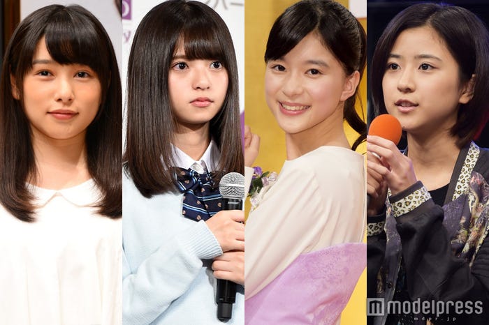 【2016年下半期ヒット予測/女性芸能人】写真左から:桜井日奈子、齋藤飛鳥、芳根京子・黒島結菜(C)モデルプレス