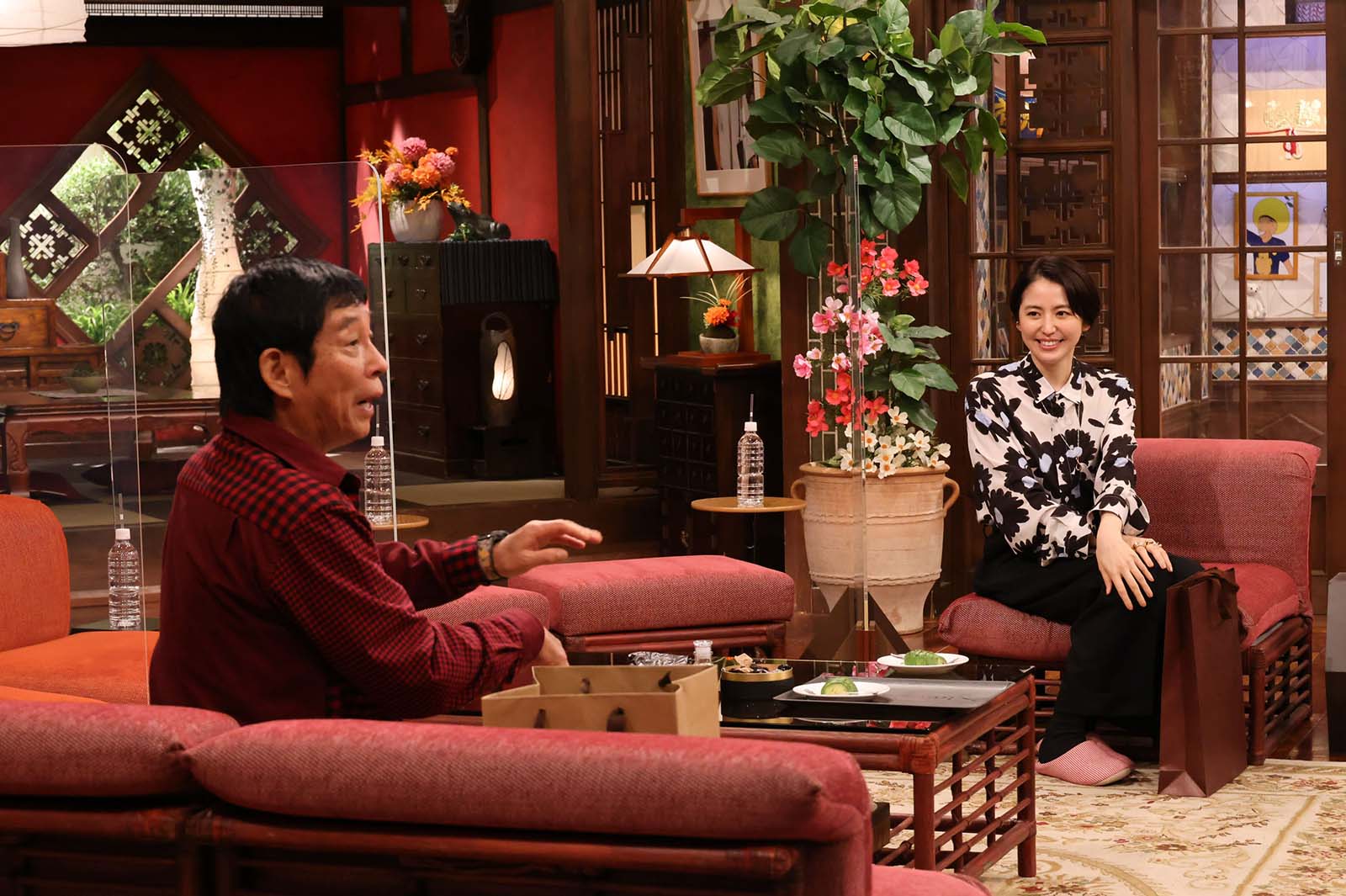 明石家さんま、長澤まさみ （C）カンテレ