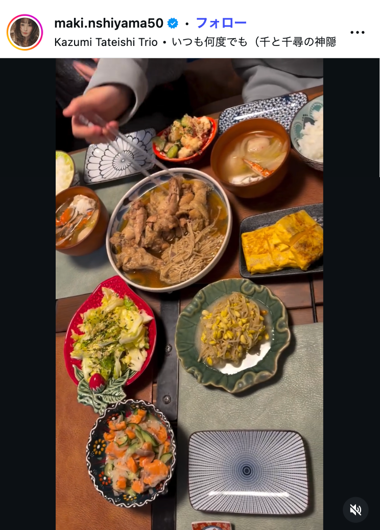 西山茉希Instagramより