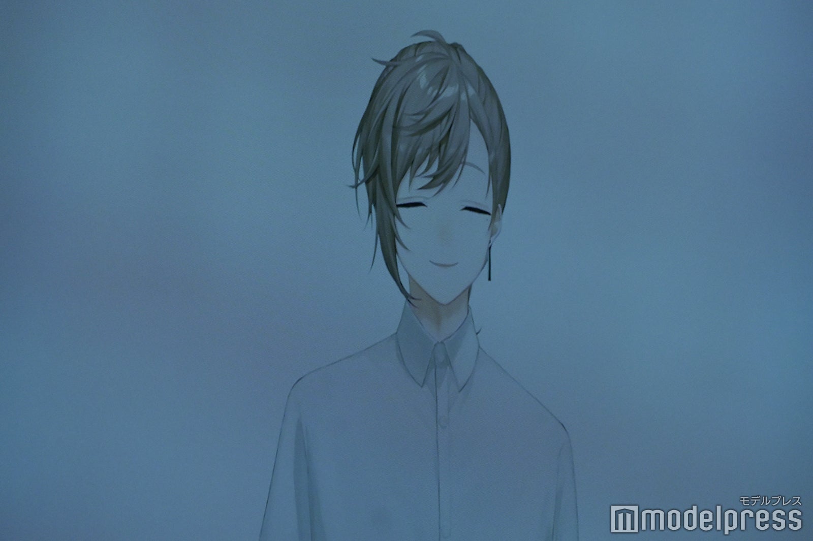 モニターで登壇した叶（C）モデルプレス