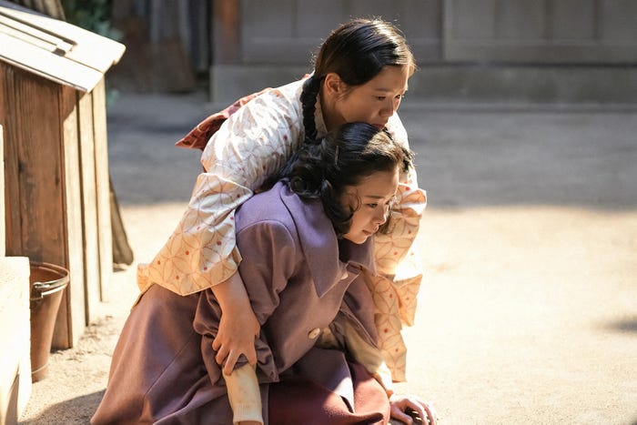 富田望生、趣里「ブギウギ」第47話(C)NHK