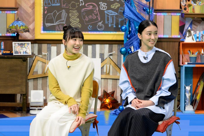 芦田愛菜、武井咲(C)テレビ朝日