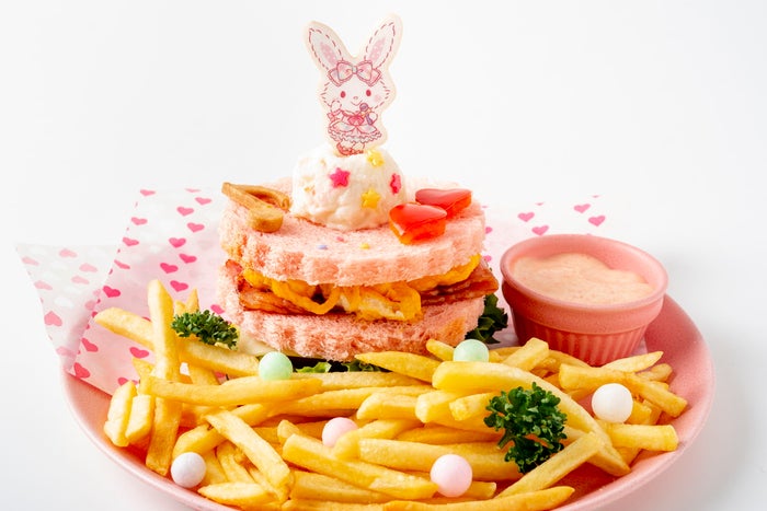ウィッシュミーメル◇PINK!PINK!PINK!BLTサンド1,520円(提供画像)