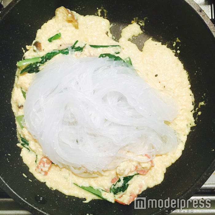 春雨でボリューム感アップ/画像提供:柏原歩