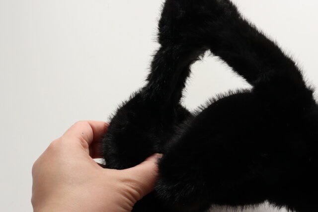 猫耳イヤーウォーマー　作り