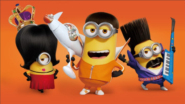 ミニオンたちのグリーティング／画像提供:ユニバーサル・スタジオ・ジャパン