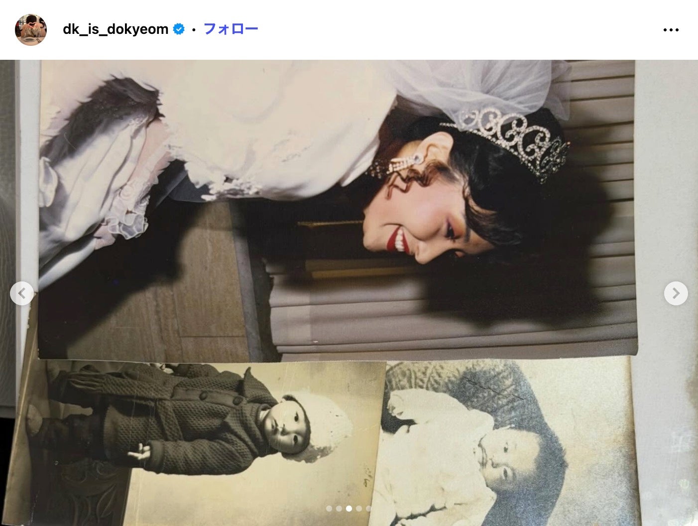 DK（ドギョム）instagramより