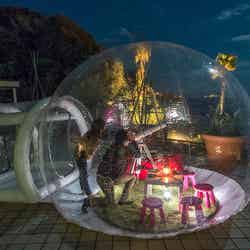 あったかテントで星空観賞!御宿で波音と星に包まれるロマンティック体験/画像提供:ミドルウッド