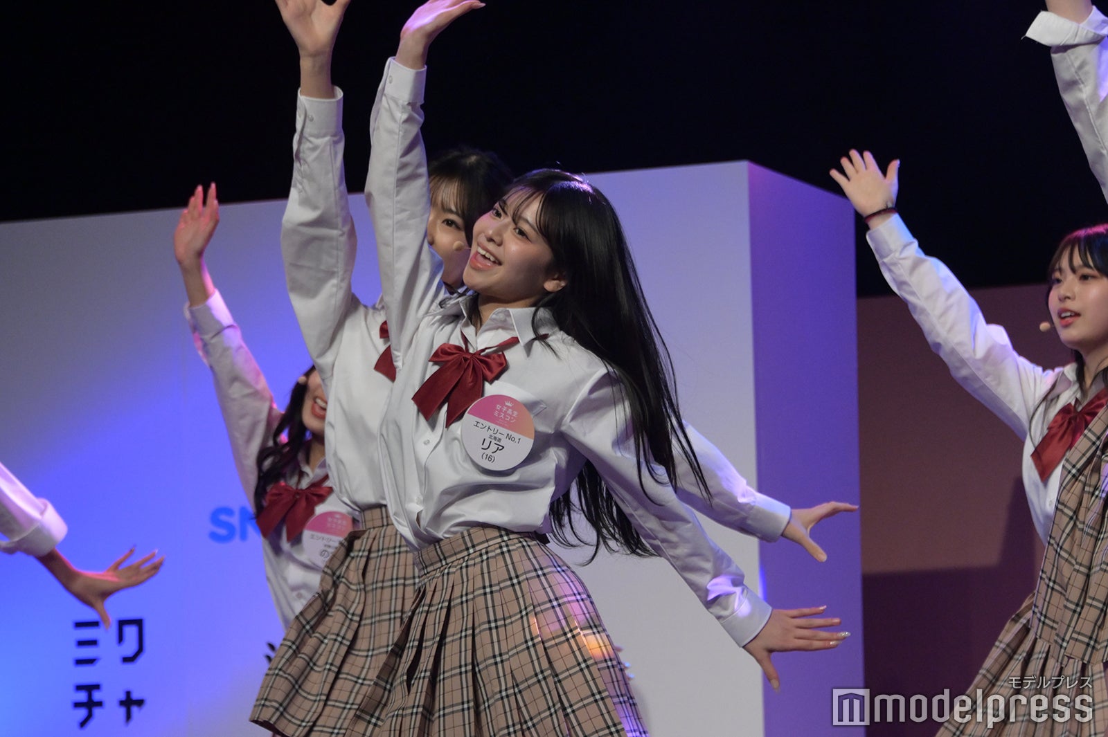 「女子高生ミスコン2023」ファイナル審査の様子（C）モデルプレス