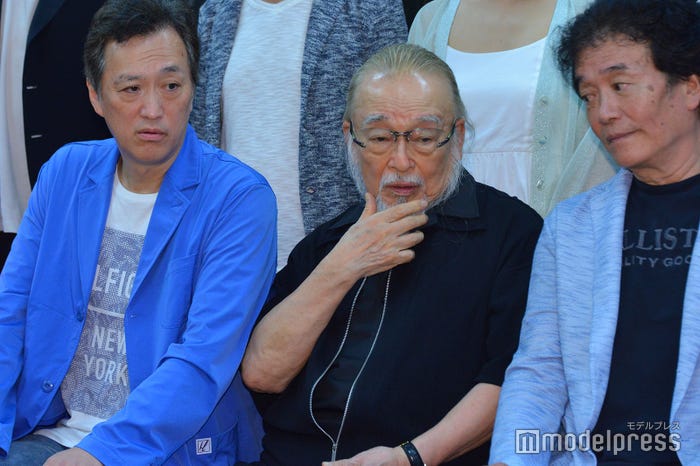 舞台「リア王2024」制作発表・記者会見の様子(C)モデルプレス