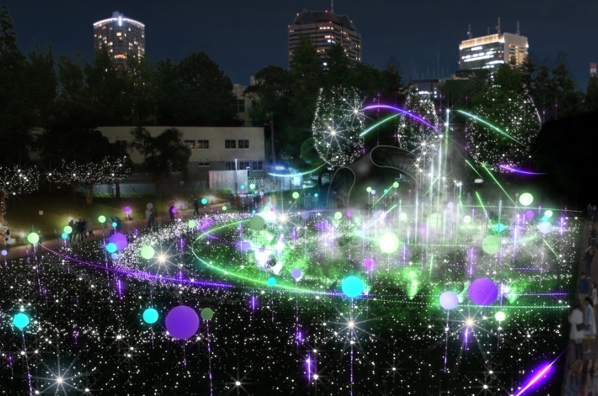 ブラックホールシーン／画像提供：東京ミッドタウンマネジメント