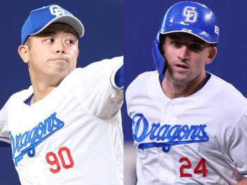 中日・松山晋也投手とJ・ボスラー内野手が1軍昇格 ブライト健太外野手を抹消