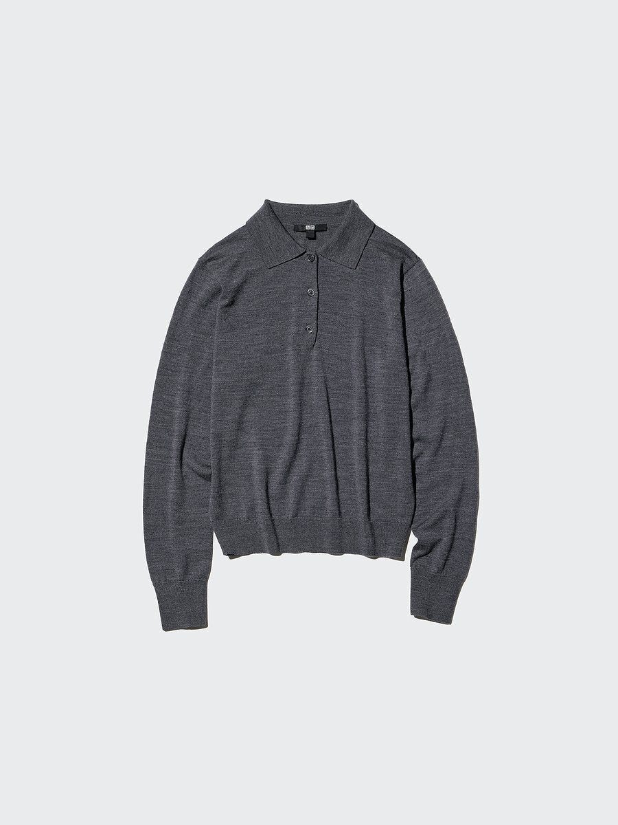 ユニクロ メリノポロセーター ユニクロのメリノポロセーター