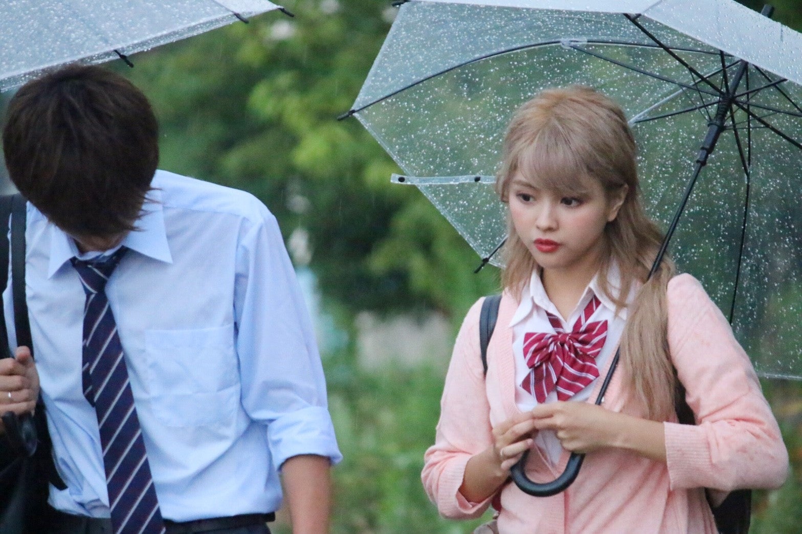 なちょす＆那須泰斗／メイキングカット（提供写真）