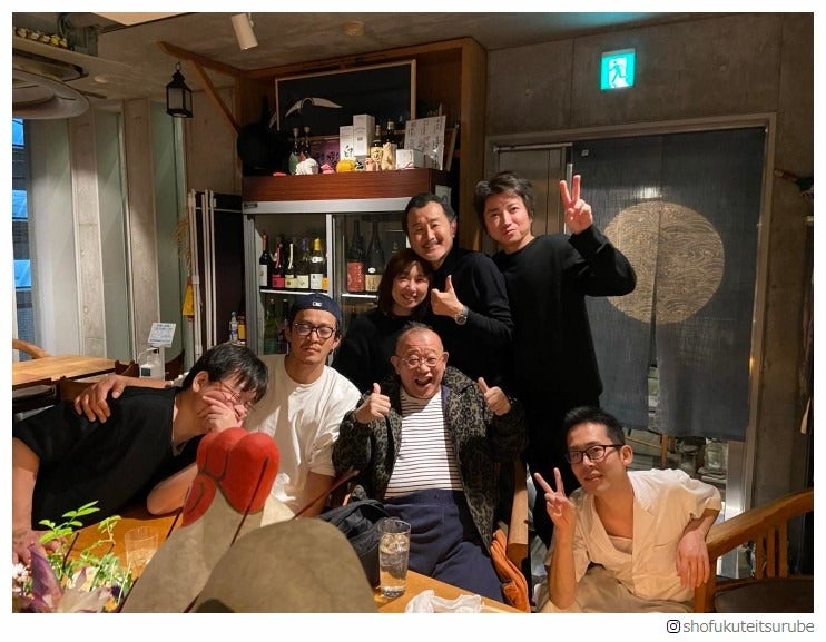 佐藤二朗、小栗旬、吉田鋼太郎、笑福亭鶴瓶、藤原竜也／笑福亭鶴瓶Instagramより