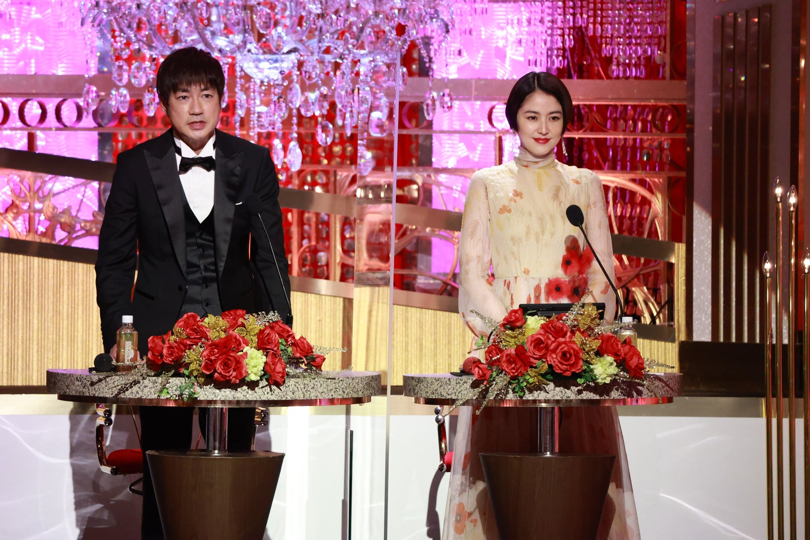 羽鳥慎一、長澤まさみ（C）東京写真記者協会