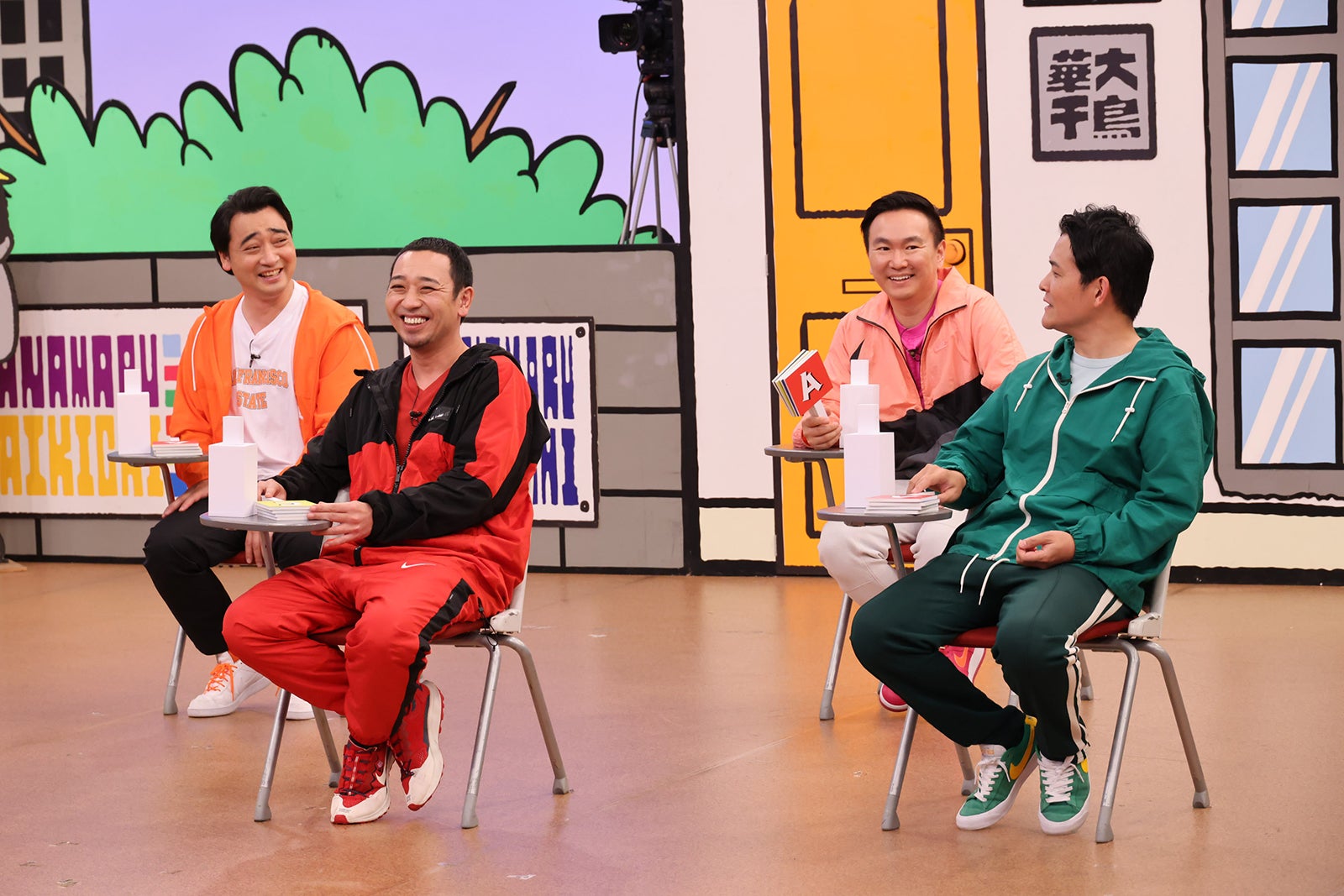 斉藤慎二、大悟、山内健司、ノブ （C）カンテレ