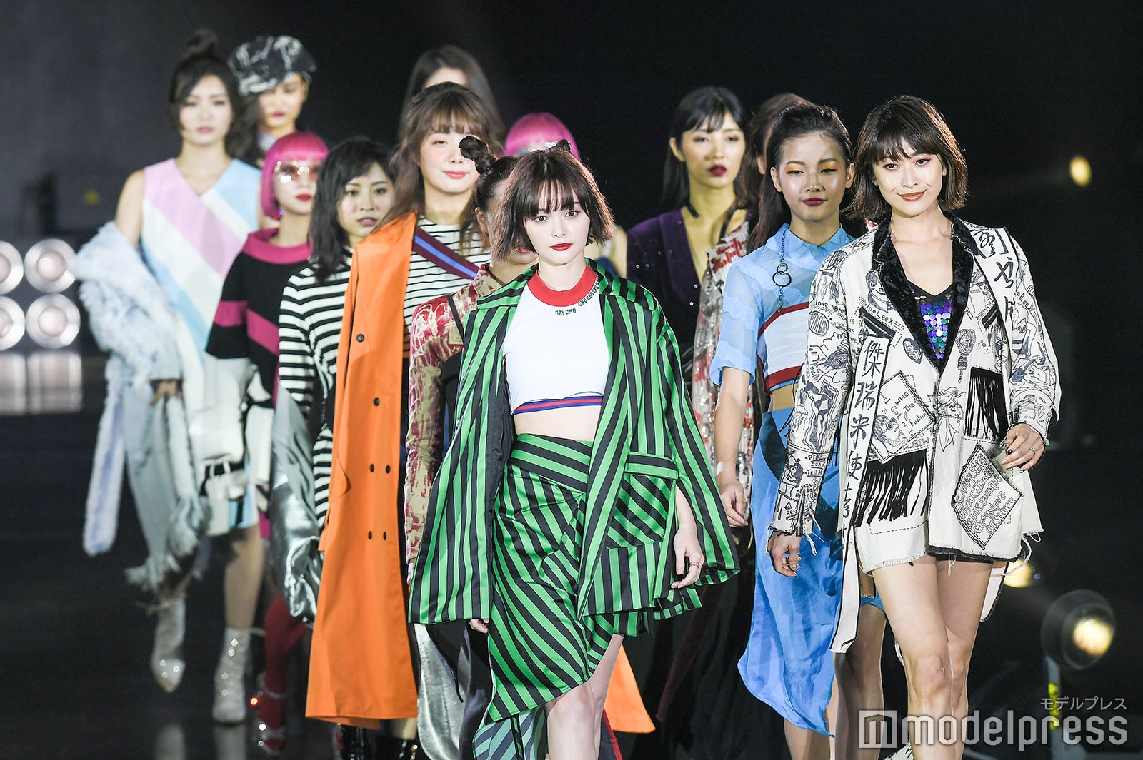 玉城ティナ・山田優らアジアのスターモデルがファッションショー（C）モデルプレス