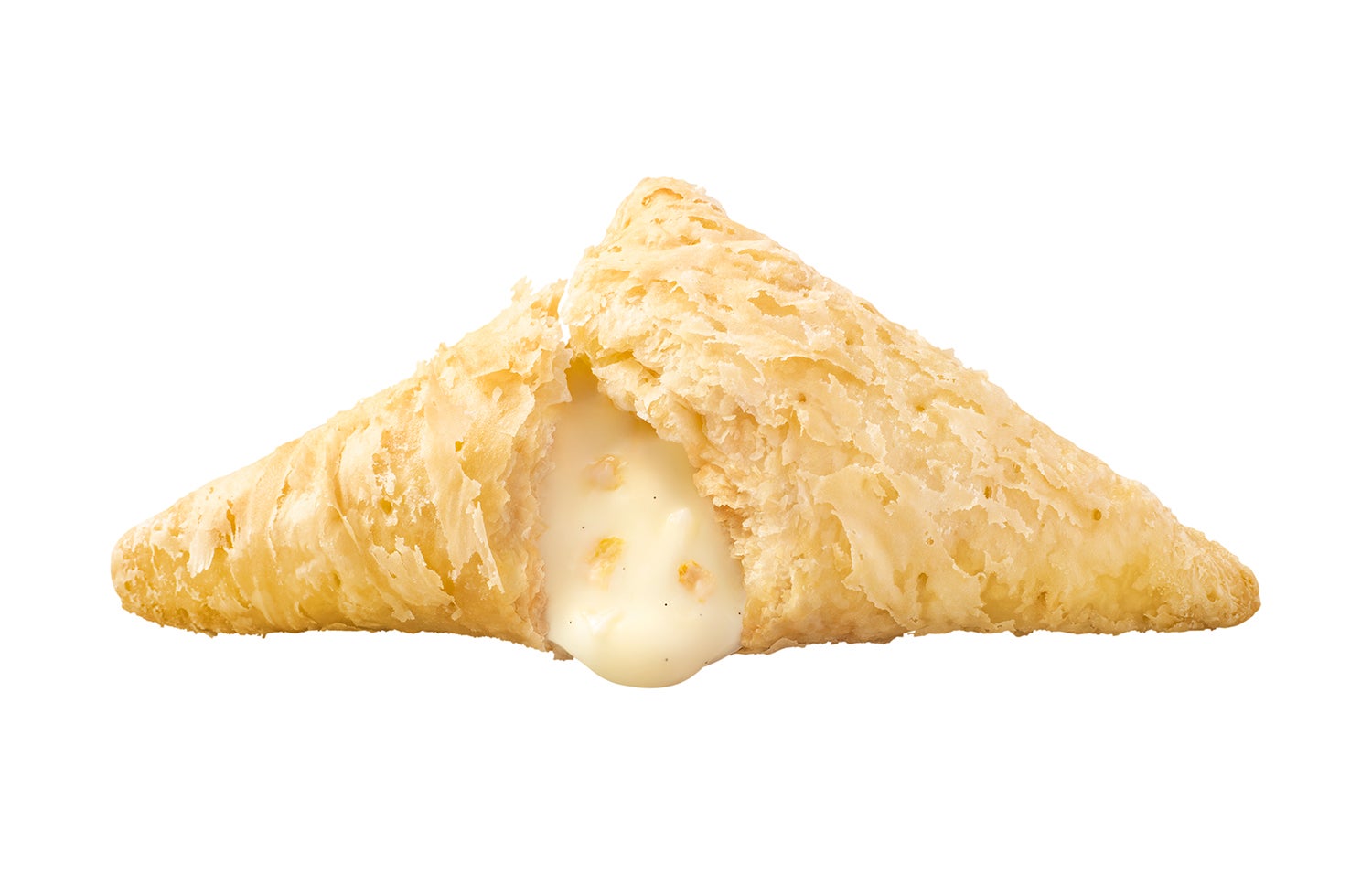 マクドナルド「三角チョコパイ」に初のバニラ味、ミルク風味ソース×サクサク生地のハーモニー