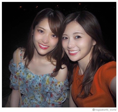 乃木坂46白石麻衣＆松村沙友理“さゆまい”自撮り2ショットに絶賛の声「美の集結」