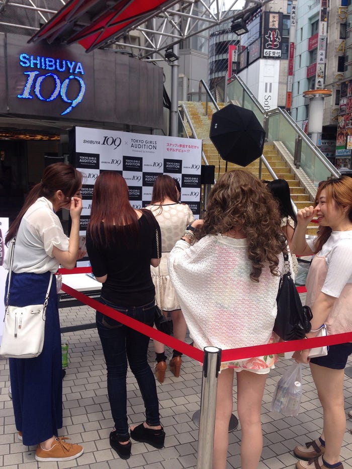 SHIBUYA109(渋谷)の様子