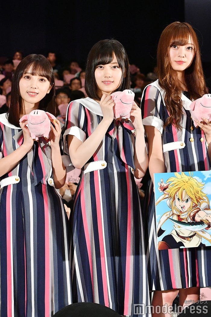 与田祐希、山下美月、梅澤美波 (C)モデルプレス