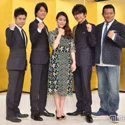 （左から）伊藤淳史、唐沢寿明、高畑充希、及川光博、山口智充（C）モデルプレス