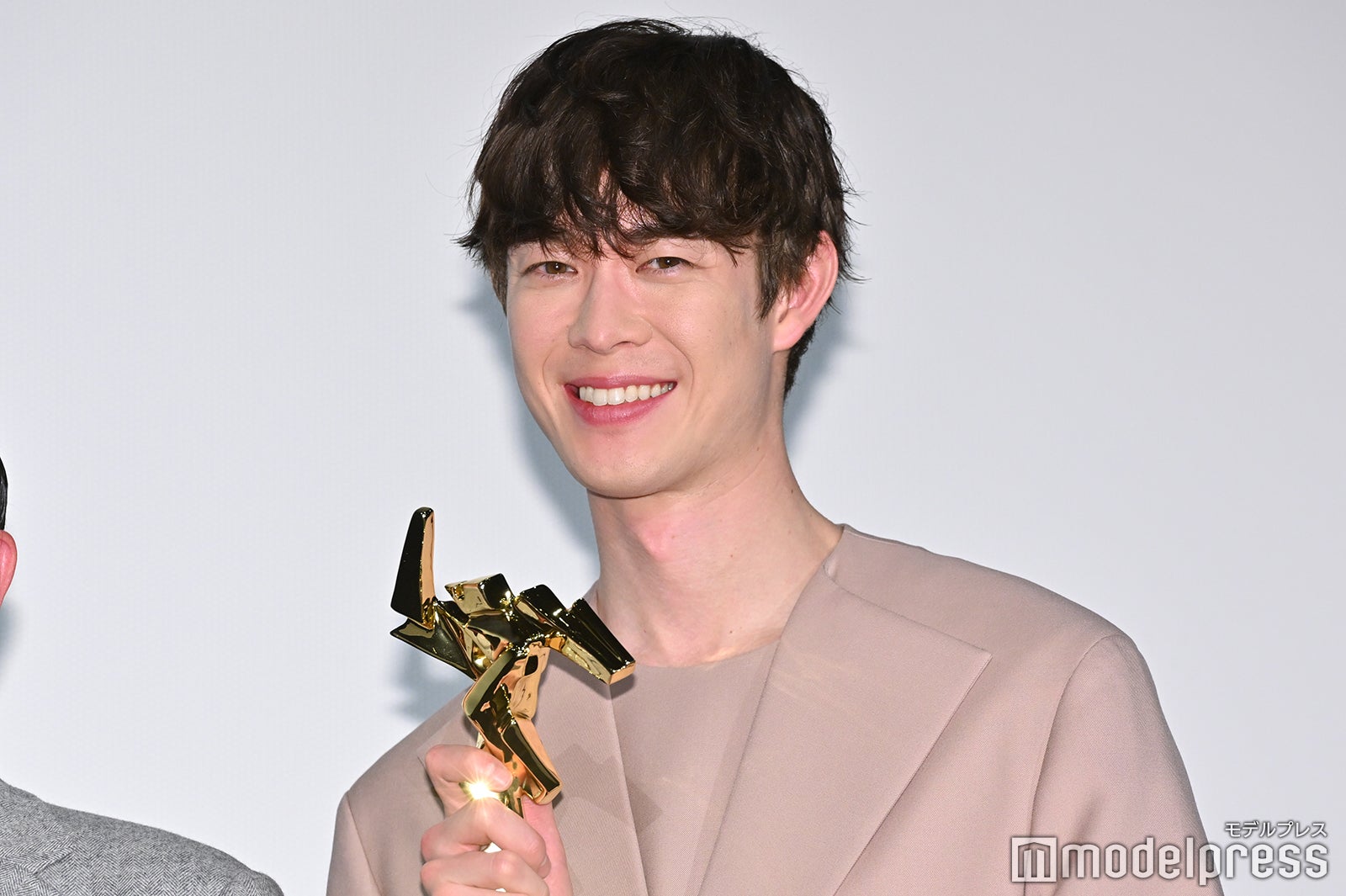 映画「エゴイスト」凱旋舞台挨拶に登壇した宮沢氷魚 （C）モデルプレス