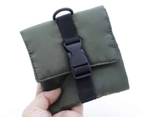 また大当たり発見!片手でパッと開閉できて楽!至れり尽くせりな100均優秀ポーチ