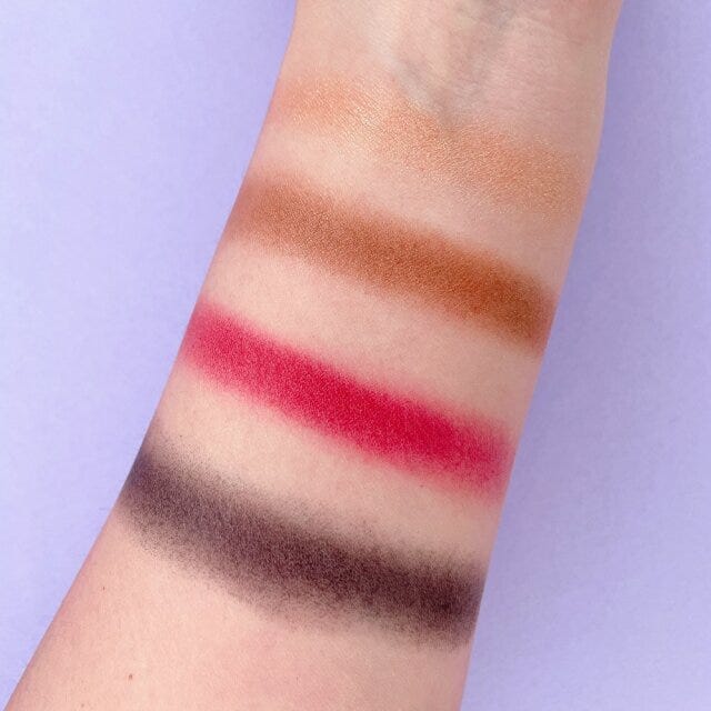 アイシャドウのスウォッチ画像