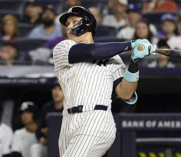 ヤンキースが劇的逆転サヨナラ勝ち！11ー10の壮絶乱打戦制す ジャッジが今季初の1試合2発でトラウトと驚異のアーチ合戦「対戦するのは楽しい」