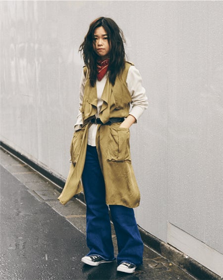 60年代を意識したワイドデニム（C）TOPLOG