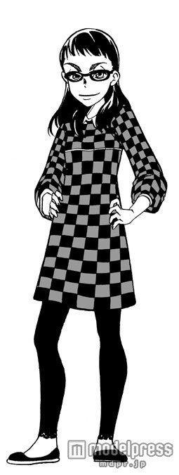 志保が役を務める人気コミック「大東京トイボックス」の半田花子（原作：うめ）／（C）UME,GENTOSHA COMICS