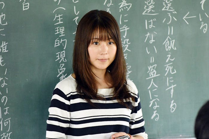 有村架純/「中学聖日記」第3話より(C)TBS