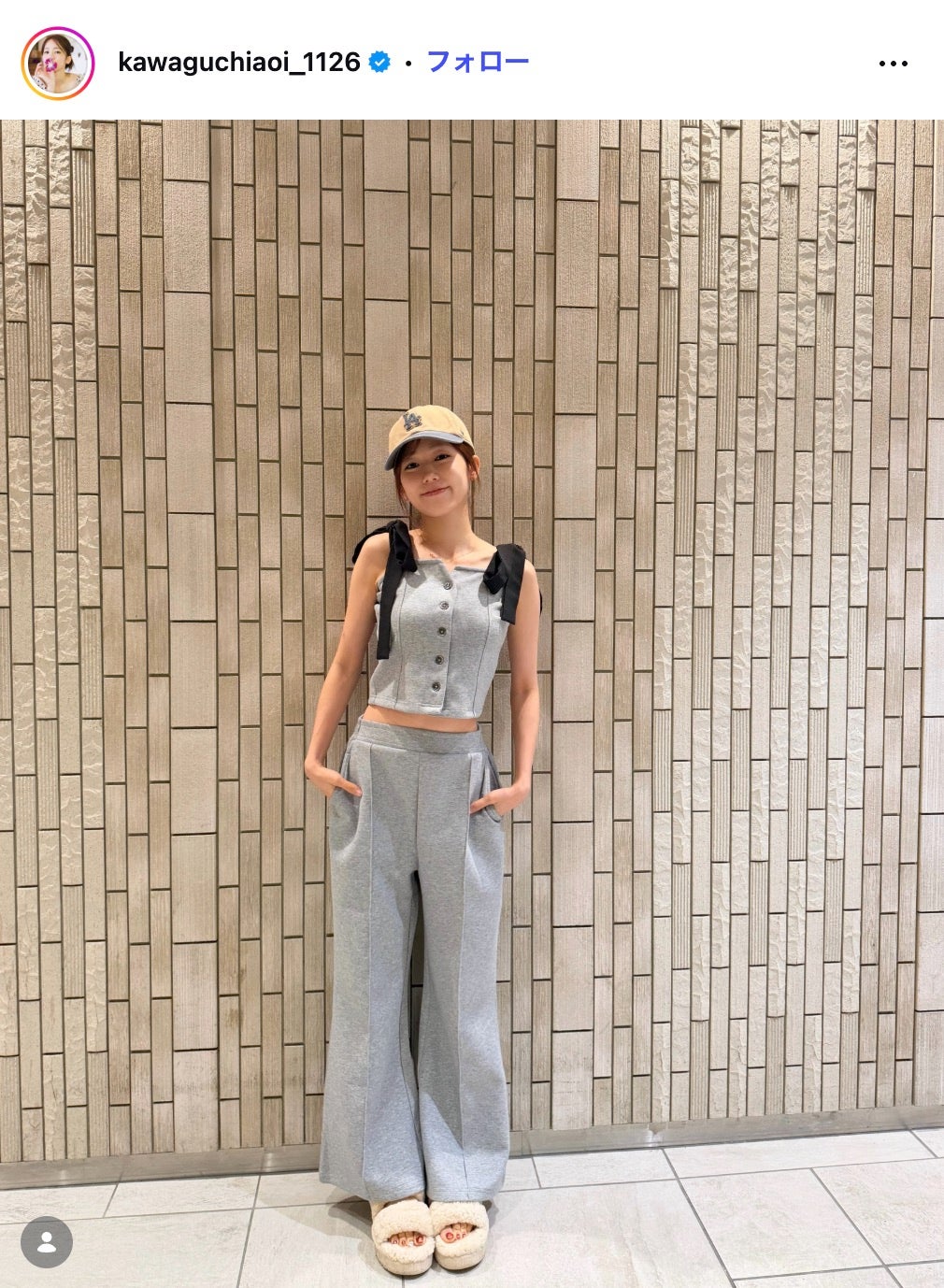 川口葵Instagramより