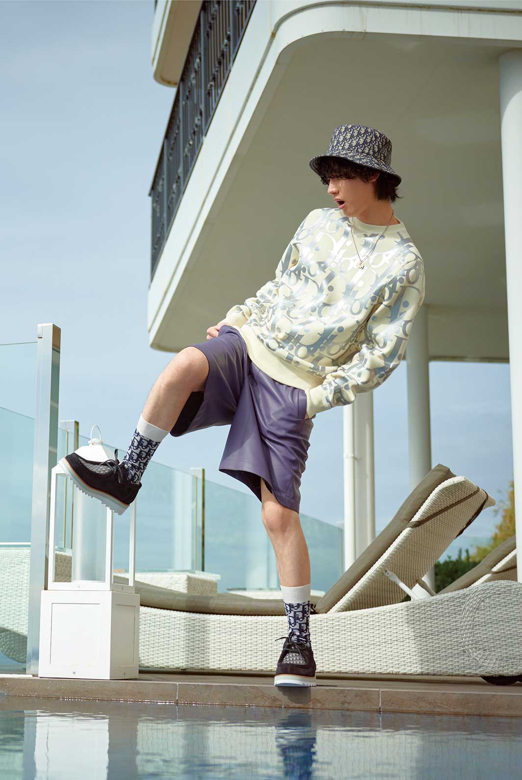 お気に入りの短パンカット「桜田通『MR. SAKURADA』CALENDAR 2021.4 - 2022.3」（提供写真） 